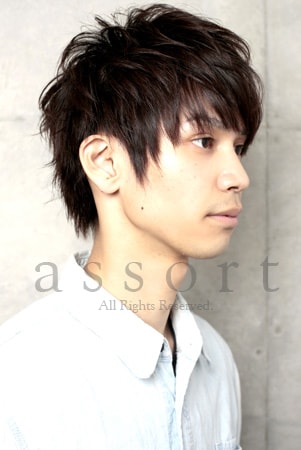 13 メンズ人気ヘアスタイル ビジネスカジュアル ショートレイヤー Assort International Hair Salon Tokyo